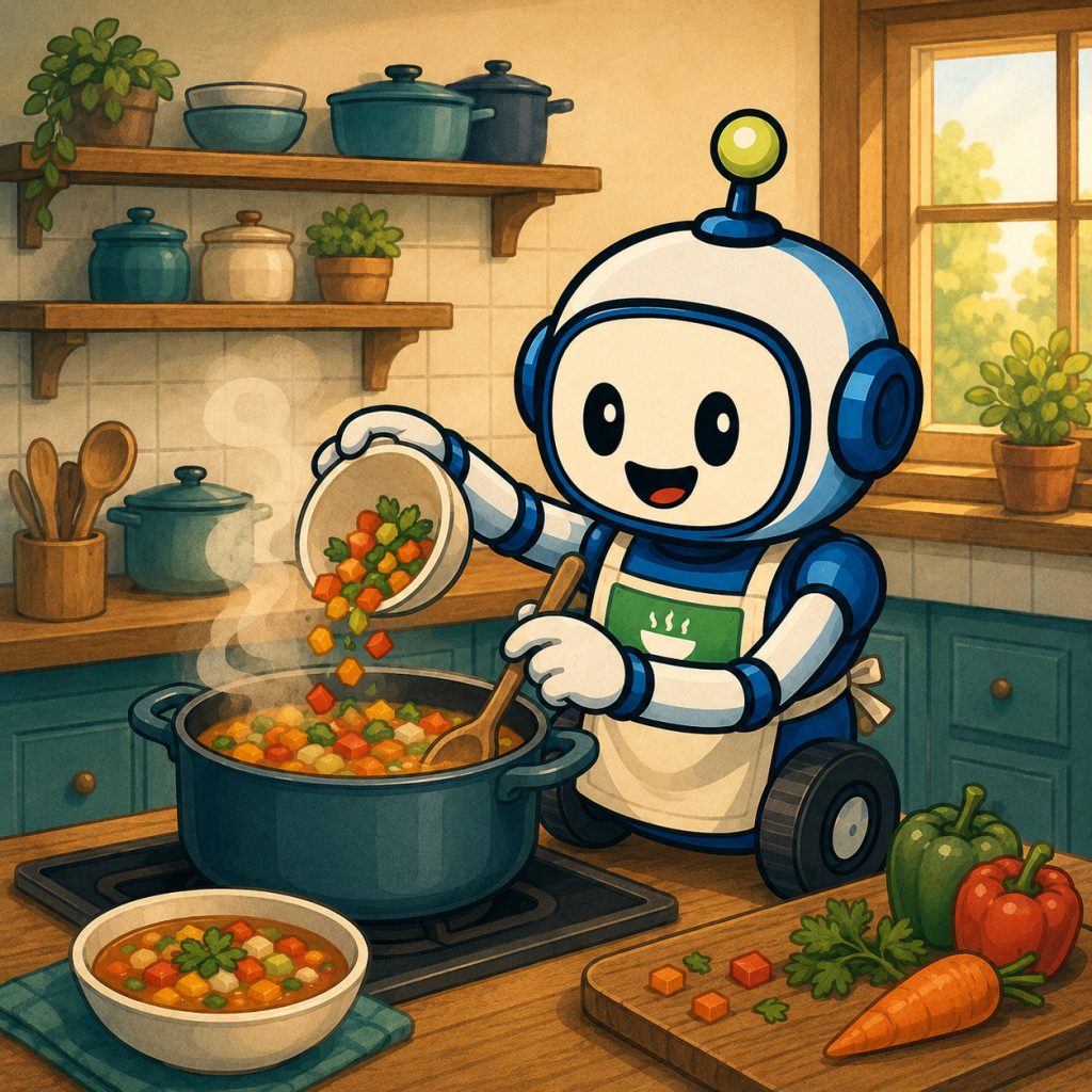 Robot laver mad