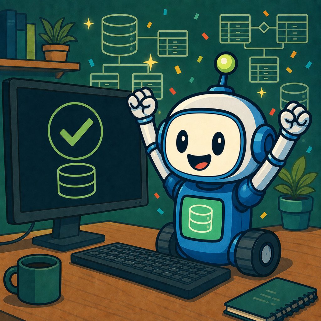 Robot fejrer